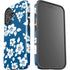 Blue and White iPhone 16 Plus Impact Case